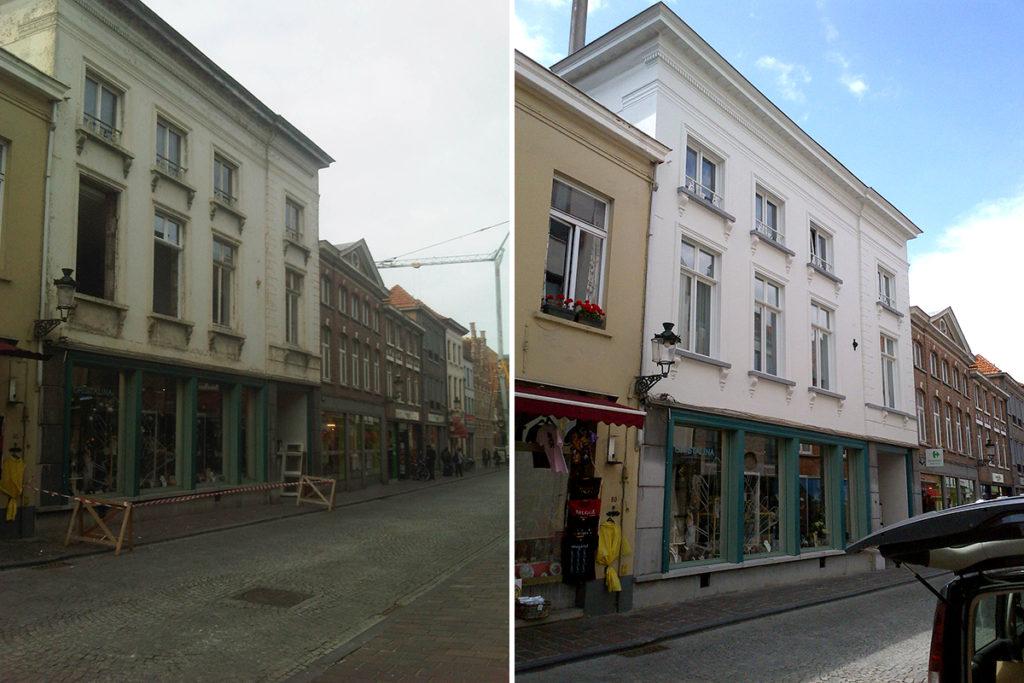 Herstellen en schilderen van gecementeerde gevels | Aquastra