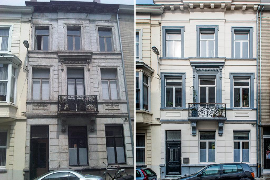 Herstellen en schilderen van gecementeerde gevels | Aquastra