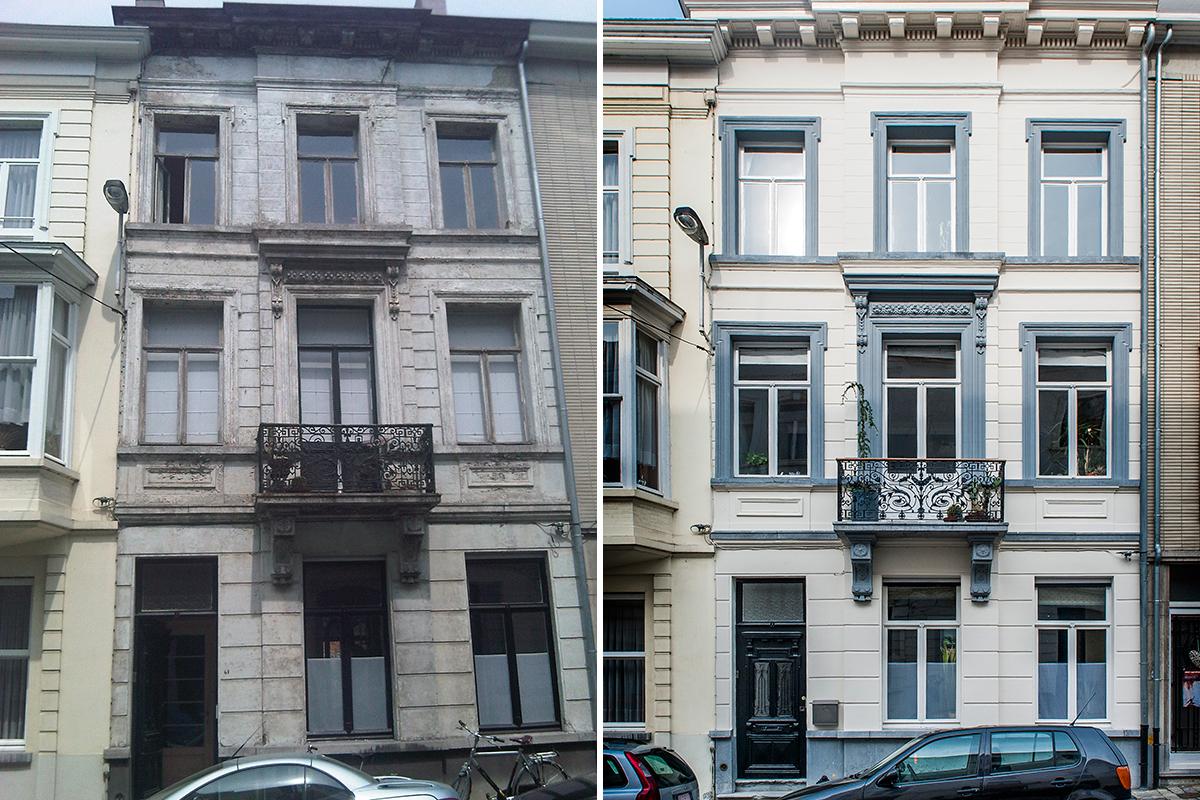 Herstellen en schilderen van gecementeerde gevels | Aquastra