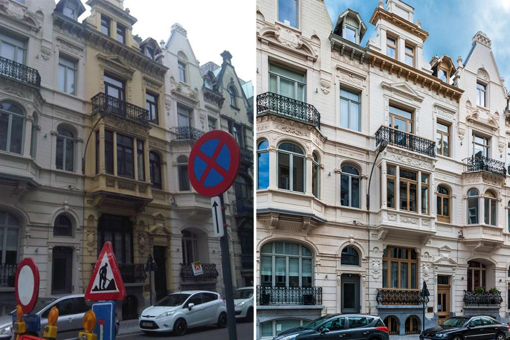 Herstellen en schilderen van gecementeerde gevels | Aquastra